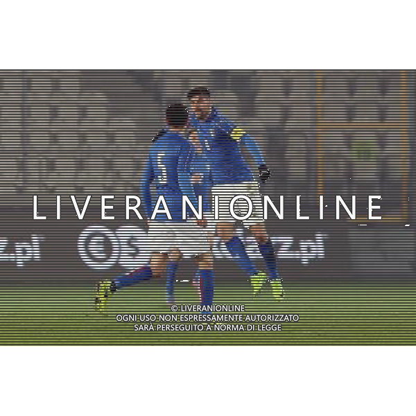 KRAKOW 23.03.2017 SPORT PILKA NOZNA MIEDZYNARODOWY MECZ TOWARZYSKI POLSKA U21 - WLOCHY U21 NZ. MARCO BENASSI (ITA) RADOSC CELEBRATE FOT. MICHAL CHWIEDUK / FOKUSMEDIA / NEWSPIX.PL KRAKOW 23.03.2017 SPORT FOOTBALL INTERNATIONAL FRIENDLY MATCH POLAND U21 - ITALY U21 FOT. MICHAL CHWIEDUK / FOKUSMEDIA / NEWSPIX.PL --- Newspix.pl / AGENZIA ALDO LIVERANI SAS - ITALY ONLY EDITORIAL USE ONLY