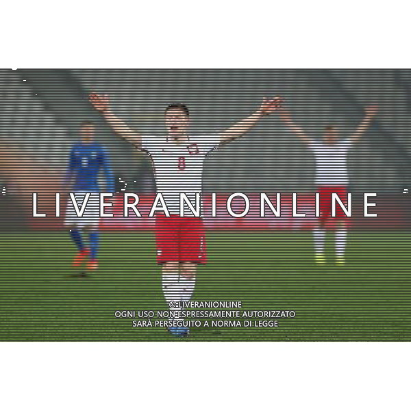 KRAKOW 23.03.2017 SPORT PILKA NOZNA MIEDZYNARODOWY MECZ TOWARZYSKI POLSKA U21 - WLOCHY U21 NZ. RADOSLAW MURAWSKI (POL) FOT. MICHAL CHWIEDUK / FOKUSMEDIA / NEWSPIX.PL KRAKOW 23.03.2017 SPORT FOOTBALL INTERNATIONAL FRIENDLY MATCH POLAND U21 - ITALY U21 FOT. MICHAL CHWIEDUK / FOKUSMEDIA / NEWSPIX.PL --- Newspix.pl / AGENZIA ALDO LIVERANI SAS - ITALY ONLY EDITORIAL USE ONLY