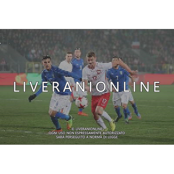 KRAKOW 23.03.2017 MECZ TOWARZYSKI U-21: POLSKA - WLOCHY --- INTERNATIONAL FRIENDLY FOOTBALL MATCH U21 IN CRACOW: POLAND - ITALY LORENZO PELLEGRINI PAWEL DAWIDOWICZ FOT. PIOTR KUCZA/FOTOPYK / NEWSPIX.PL --- Newspix.pl / AGENZIA ALDO LIVERANI SAS - ITALY ONLY EDITORIAL USE ONLY