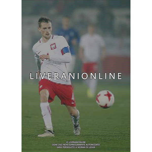 KRAKOW STADION CRACOVII 23.03.2017 MECZ TOWARZYSKI U-21 PILKA NOZNA POLSKA (BIALO-CZERWONE) - WLOCHY (niebiesko-biale) NZ Tomasz Kedziora . FOT TOMASZ WANTULA / NEWSPIX.PL KRAKOW 23.03.2017 FOOTBALL MEN\'S UNDER 21 FRIENDLY GAME POLAND - ITALY TOMASZ WANTULA / NEWSPIX.PL --- Newspix.pl / AGENZIA ALDO LIVERANI SAS - ITALY ONLY EDITORIAL USE ONLY