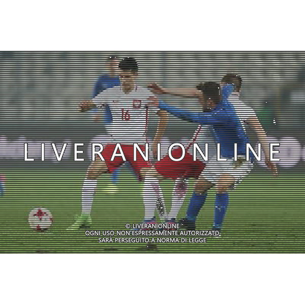 23.03.2017 KRAKOW UL. KALUZY ( POLAND ) PILKA NOZNA ( FOOTBALL ) MECZ TOWARZYSKI REPREZENTACJI NARODOWYCH U-21 ( INTERNATIONAL FRIENDLY GAME UNDER-21 ) MECZ POLSKA - WLOCHY ( POLAND - ITALY ) NZ BARTOSZ KAPUSTKA FOTO LUKASZ GROCHALA/CYFRASPORT / NEWSPIX.PL --- Newspix.pl / AGENZIA ALDO LIVERANI SAS - ITALY ONLY EDITORIAL USE ONLY