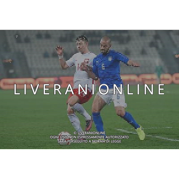 23.03.2017 KRAKOW UL. KALUZY ( POLAND ) PILKA NOZNA ( FOOTBALL ) MECZ TOWARZYSKI REPREZENTACJI NARODOWYCH U-21 ( INTERNATIONAL FRIENDLY GAME UNDER-21 ) MECZ POLSKA - WLOCHY ( POLAND - ITALY ) NZ DAWID KOWNACKI DAVIDE BIRASCHI FOTO MARCIN PIRGA / CYFRASPORT / NEWSPIX.PL --- Newspix.pl / AGENZIA ALDO LIVERANI SAS - ITALY ONLY EDITORIAL USE ONLY