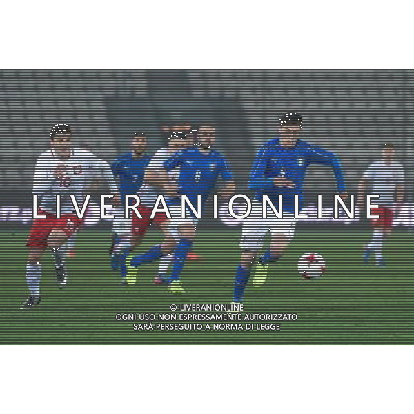 23.03.2017 KRAKOW UL. KALUZY ( POLAND ) PILKA NOZNA ( FOOTBALL ) MECZ TOWARZYSKI REPREZENTACJI NARODOWYCH U-21 ( INTERNATIONAL FRIENDLY GAME UNDER-21 ) MECZ POLSKA - WLOCHY ( POLAND - ITALY ) NZ PATRYK LIPSKI ALEX FERRARI FOTO MARCIN PIRGA / CYFRASPORT / NEWSPIX.PL --- Newspix.pl / AGENZIA ALDO LIVERANI SAS - ITALY ONLY EDITORIAL USE ONLY