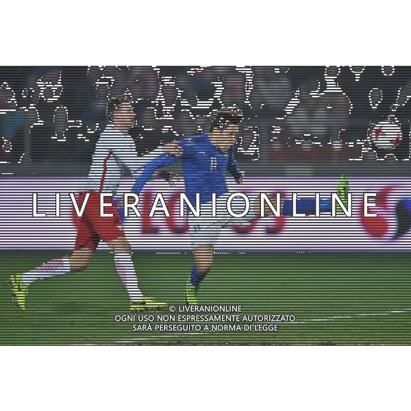 2017.03.23 Krakow Pilka nozna mecz towarzyski kadry U21 Polska U21 - Wlochy U21 N/z Jaroslaw Kubicki Federico Chiesa Foto Lukasz Laskowski / PressFocus 2017.03.23 Krakow Football Under-21 friendly game Poland U21 vs Italy U21 Jaroslaw Kubicki Federico Chiesa Credit: Lukasz Laskowski / PressFocus / NEWSPIX.PL --- Newspix.pl / AGENZIA ALDO LIVERANI SAS - ITALY ONLY EDITORIAL USE ONLY