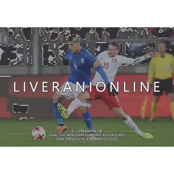 2017.03.23 Krakow Pilka nozna mecz towarzyski kadry U21 Polska U21 - Wlochy U21 N/z Lorenzo Pellegrini Jaroslaw Kubicki Foto Lukasz Laskowski / PressFocus 2017.03.23 Krakow Football Under-21 friendly game Poland U21 vs Italy U21 Lorenzo Pellegrini Jaroslaw Kubicki Credit: Lukasz Laskowski / PressFocus / NEWSPIX.PL --- Newspix.pl / AGENZIA ALDO LIVERANI SAS - ITALY ONLY EDITORIAL USE ONLY