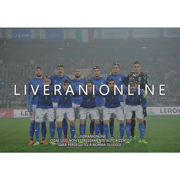 2017.03.23 Krakow Pilka nozna mecz towarzyski kadry U21 Polska U21 - Wlochy U21 N/z team Italy zdjecie grupowe Foto Lukasz Laskowski / PressFocus 2017.03.23 Krakow Football Under-21 friendly game Poland U21 vs Italy U21 team Italy zdjecie grupowe - FORMAZIONE ITALIA Credit: Lukasz Laskowski / PressFocus / NEWSPIX.PL --- Newspix.pl / AGENZIA ALDO LIVERANI SAS - ITALY ONLY EDITORIAL USE ONLY