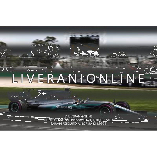 Lewis Hamilton (GBR) Mercedes AMG F1 W08. 24.03.2017. Formula 1 World Championship, Rd 1, Australian Grand Prix, Albert Park, Melbourne, Australia, Practice Day. AG ALDO LIVERANI SAS ONLY ITALY