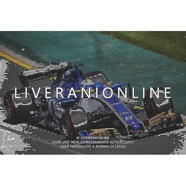 Marcus Ericsson (SWE) Sauber C36. 24.03.2017. Formula 1 World Championship, Rd 1, Australian Grand Prix, Albert Park, Melbourne, Australia, Practice Day. AG ALDO LIVERANI SAS ONLY ITALY