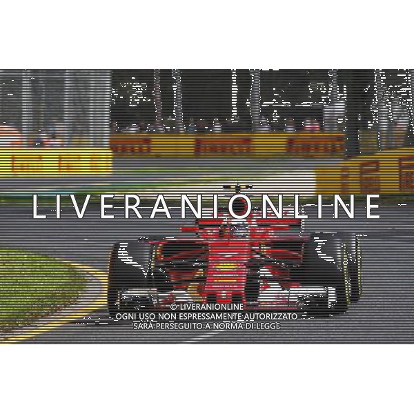Kimi Raikkonen (FIN) Ferrari SF70H. 24.03.2017. Formula 1 World Championship, Rd 1, Australian Grand Prix, Albert Park, Melbourne, Australia, Practice Day. AG ALDO LIVERANI SAS ONLY ITALY
