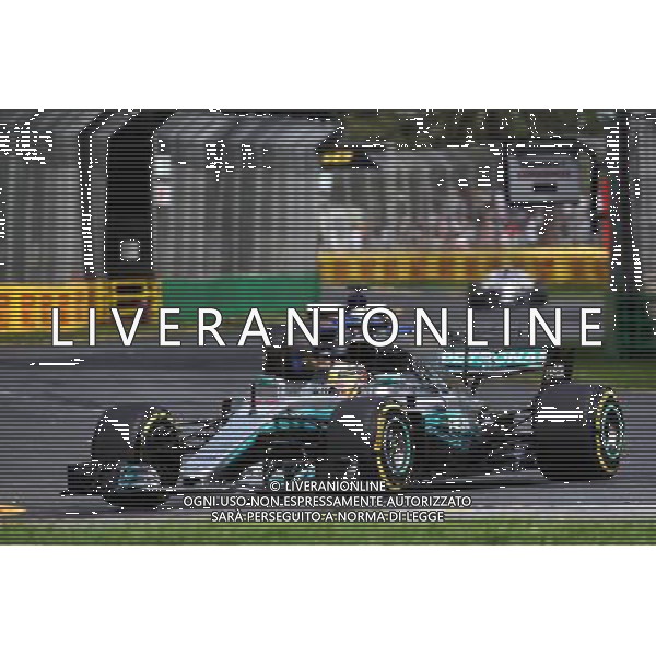 Lewis Hamilton (GBR) Mercedes AMG F1 W08. 24.03.2017. Formula 1 World Championship, Rd 1, Australian Grand Prix, Albert Park, Melbourne, Australia, Practice Day. AG ALDO LIVERANI SAS ONLY ITALY