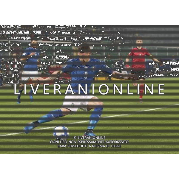 Italia - Albania, partita gruppo G di qualificazione ai Mondiali di calcio di Russia 2018 al \'Renzo Barbera\' di Palermo 24 marzo 2017 nella foto andrea belotti ©SERGI / AGENZIA ALDO LIVERANI SAS