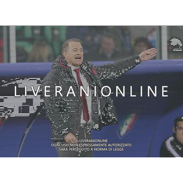 Italia - Albania, partita gruppo G di qualificazione ai Mondiali di calcio di Russia 2018 al \'Renzo Barbera\' di Palermo 24 marzo 2017 nella foto gianni, giovanni de biasi ©SERGI / AGENZIA ALDO LIVERANI SAS