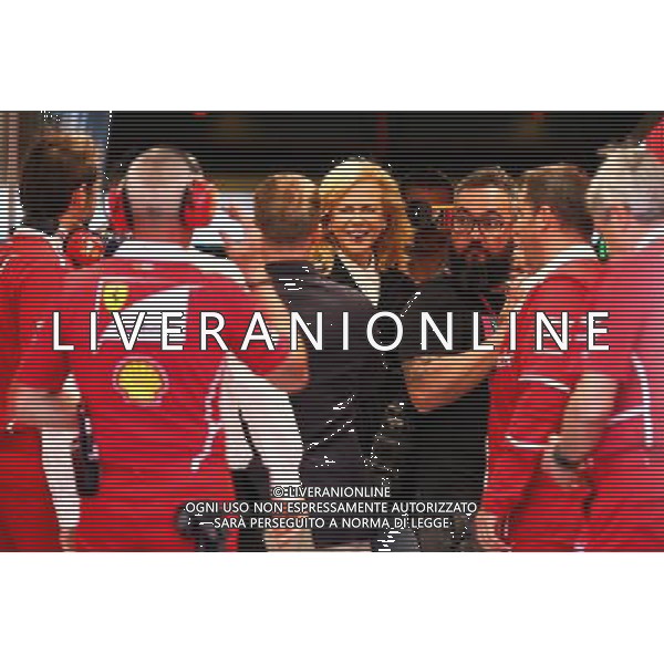 Nicole Kidman (AUS) Actress with the Ferrari team. 25.03.2017. Formula 1 World Championship, Rd 1, Australian Grand Prix, Albert Park, Melbourne, Australia, Qualifying Day. ONLY ITALY AG ALDO LIVERANI SAS