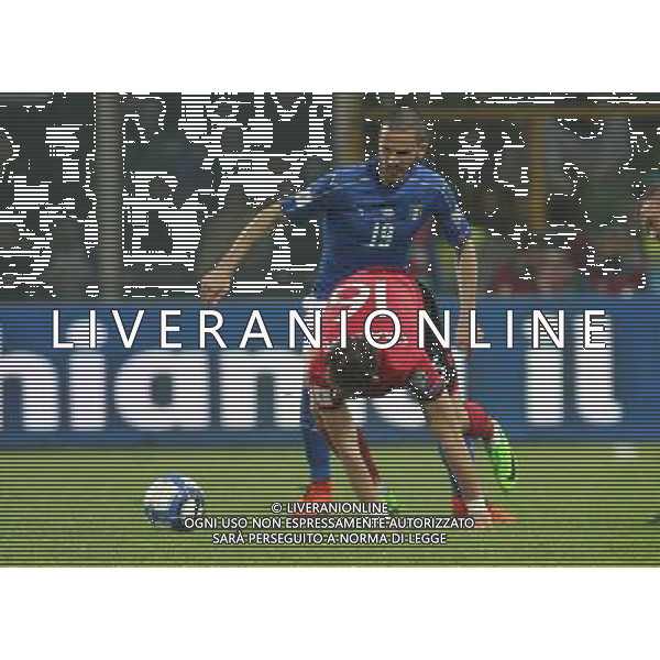 Italia - Albania, partita gruppo G di qualificazione ai Mondiali di calcio di Russia 2018 al \'Renzo Barbera\' di Palermo 24 marzo 2017 nella foto leonardo bonnucci in azione ©SERGI / AGENZIA ALDO LIVERANI SAS