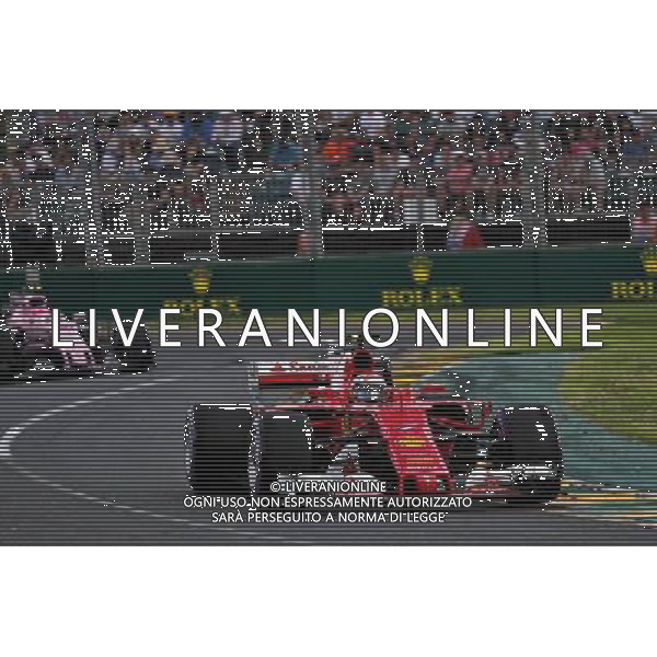 Kimi Raikkonen (FIN) Ferrari SF70H. 25.03.2017. Formula 1 World Championship, Rd 1, Australian Grand Prix, Albert Park, Melbourne, Australia, Qualifying Day. ONLY ITALY AG ALDO LIVERANI SAS