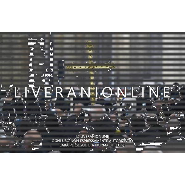 Visita Pastorale di sua Santita\' Papa Francesco a Milano Milano - 25.03.2017 Nella Foto:arrivo di Sua Santita\' Papa Francesco nel Duomo di Milano /Ph.Vitez-Ag. Aldo Liverani