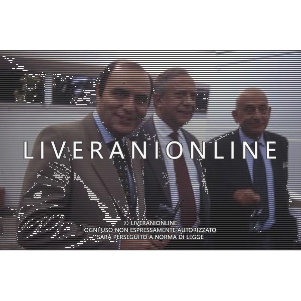Bruno Paolo Vespa giornalista, conduttore televisivo e scrittore italiano - Retrospettiva nella foto con Alberto La Volpe e Sandro Curzi ©ARCHIVIO / AGENZIA ALDO LIVERANI SAS
