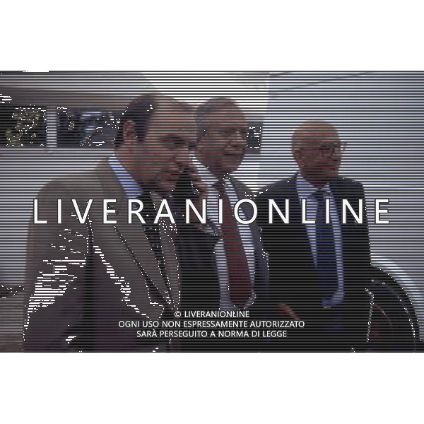 Bruno Paolo Vespa giornalista, conduttore televisivo e scrittore italiano - Retrospettiva nella foto con Alberto La Volpe e Sandro Curzi ©ARCHIVIO / AGENZIA ALDO LIVERANI SAS