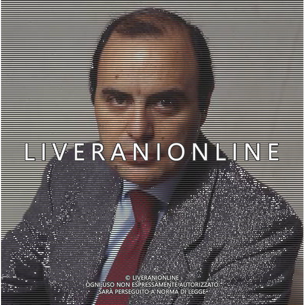 Bruno Paolo Vespa giornalista, conduttore televisivo e scrittore italiano - Retrospettiva Â©ARCHIVIO / AGENZIA ALDO LIVERANI SAS