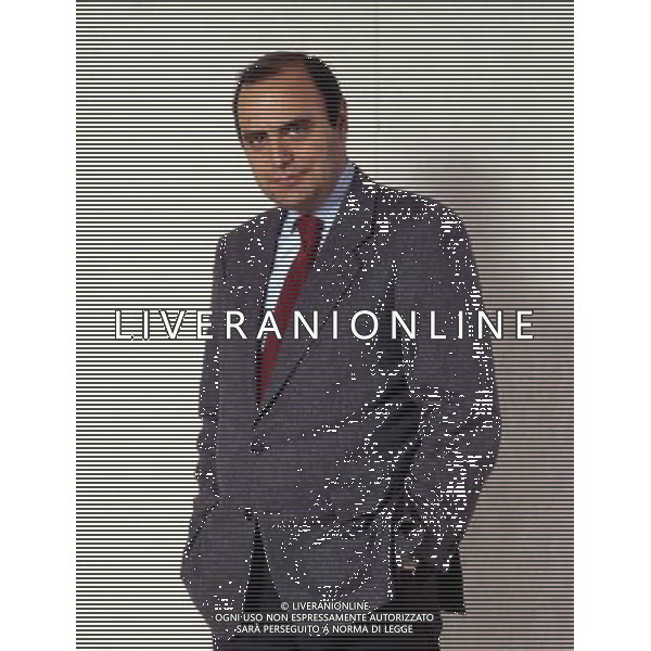 Bruno Paolo Vespa giornalista, conduttore televisivo e scrittore italiano - Retrospettiva Â©ARCHIVIO / AGENZIA ALDO LIVERANI SAS