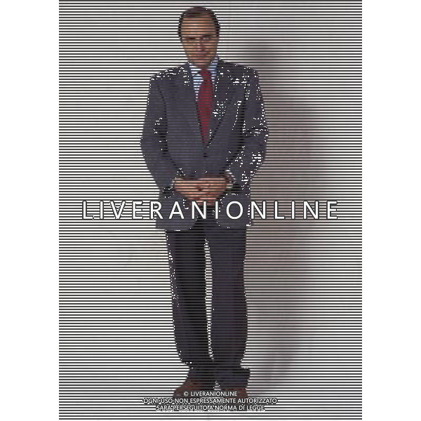 Bruno Paolo Vespa giornalista, conduttore televisivo e scrittore italiano - Retrospettiva Â©ARCHIVIO / AGENZIA ALDO LIVERANI SAS