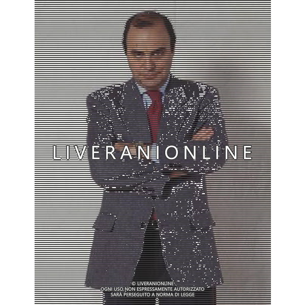 Bruno Paolo Vespa giornalista, conduttore televisivo e scrittore italiano - Retrospettiva Â©ARCHIVIO / AGENZIA ALDO LIVERANI SAS