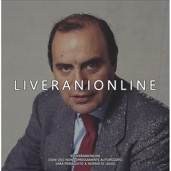 Bruno Paolo Vespa giornalista, conduttore televisivo e scrittore italiano - Retrospettiva Â©ARCHIVIO / AGENZIA ALDO LIVERANI SAS