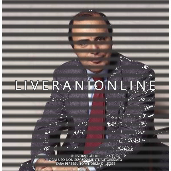 Bruno Paolo Vespa giornalista, conduttore televisivo e scrittore italiano - Retrospettiva Â©ARCHIVIO / AGENZIA ALDO LIVERANI SAS