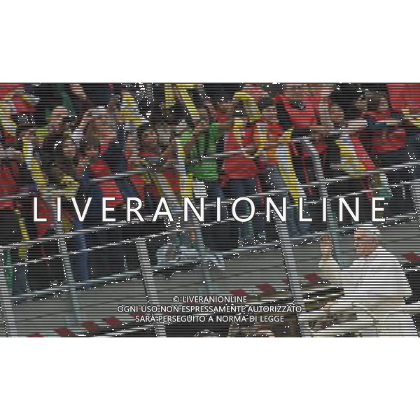 Visita Pastorale di sua Santita\' Papa Francesco a Milano Milano - 25.03.2017 Nella Foto:sua Santitaâ€™ Papa Francesco incontra i cresimandi allo stadio San Siro di Milano /Ph.Vitez-Ag. Aldo Liverani