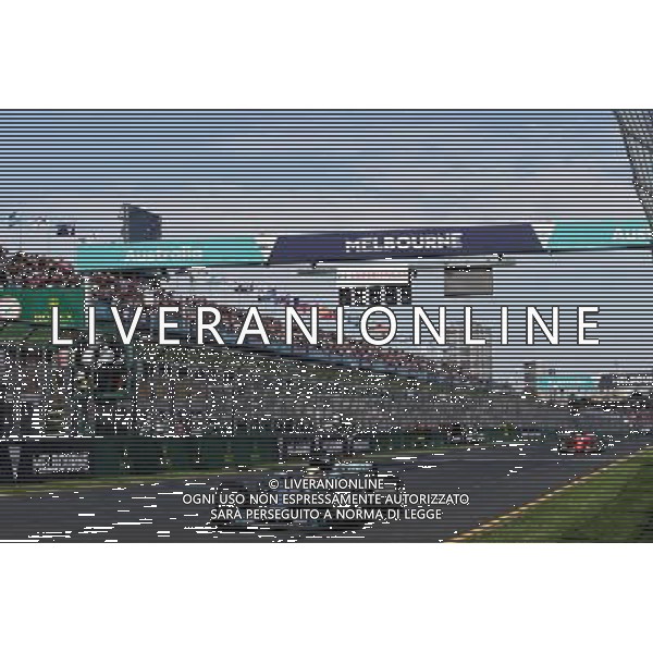 Lewis Hamilton (GBR) Mercedes AMG F1 W08. 26.03.2017. Formula 1 World Championship, Rd 1, Australian Grand Prix, Albert Park, Melbourne, Australia, Race Day. ONLY ITALY AG ALDO LIVERANI SAS