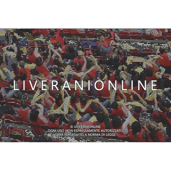 Milano ( MI ) 25/03/2017 Stadio San Siro il Papa incontra i cresimandi e cresimati Nella foto: I fedeli PH Lauro Montagnini / AGENZIA ALDO LIVERANI SAS Visita Pastorale di sua Santita\' Papa Francesco a Milano che incontra i cresimandi allo stadio San Siro 25.03.2017