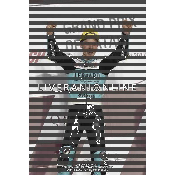 27.03.2017. Losail International Circuit. Doha, Qatar.Joan Mir (Leopard) foto g. piazzolla-ag aldo liverani sas