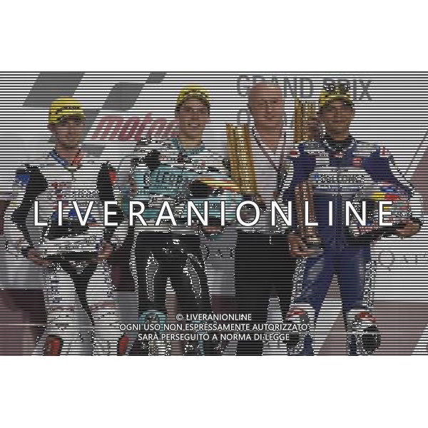 27.03.2017. Losail International Circuit. Doha, Qatar.John mc Phee, Joan Mir, Jorge Martin. foto g. piazzolla-ag aldo liverani sas