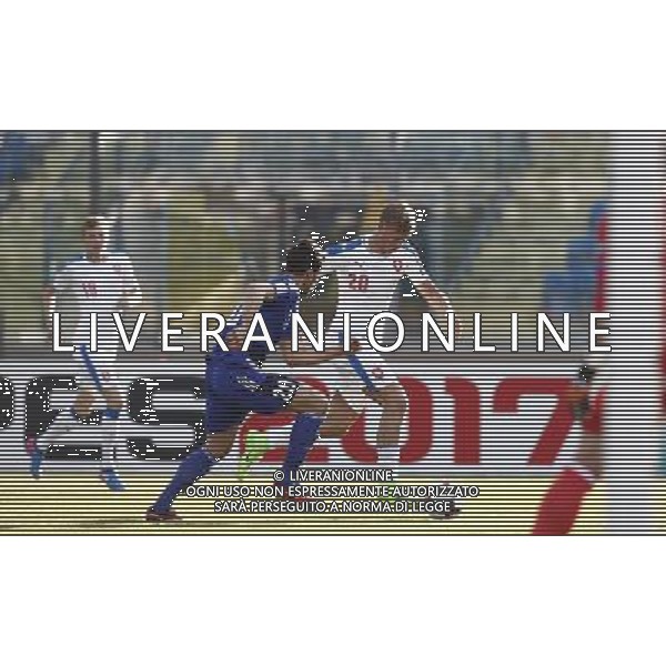 Schick Patrik Palazzi Mirko during European Qualifiers FIFA World Cup 2018 international soccer match group C between San Marino and Czech Republic at San Marino Olympic Stadium on March 25 2017 photo credit by Claudio Zamagni/Aldo Liverani Photo Agency