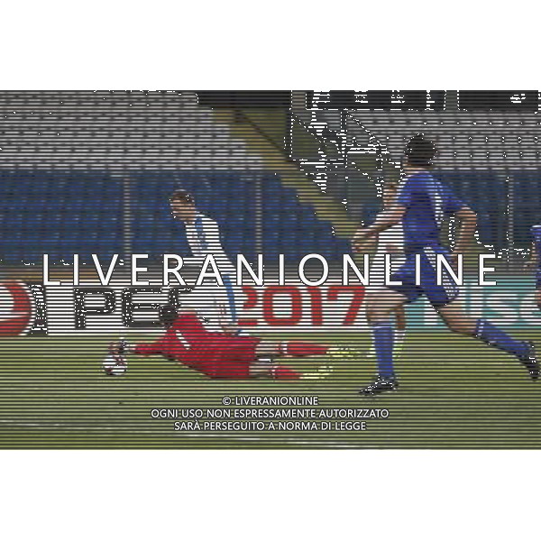 Krmencik Michael Simoncini Aldo during European Qualifiers FIFA World Cup 2018 international soccer match group C between San Marino and Czech Republic at San Marino Olympic Stadium on March 25 2017 photo credit by Claudio Zamagni/Aldo Liverani Photo Agency