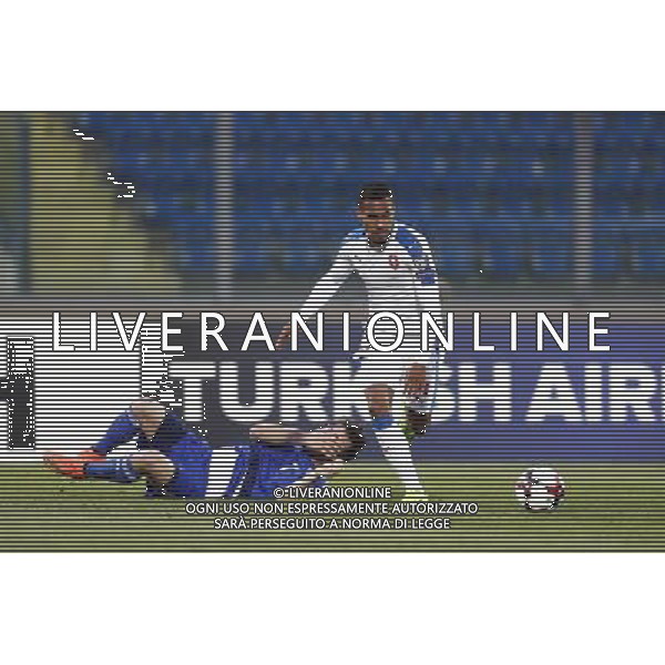 Gebre Selassie Theodor during European Qualifiers FIFA World Cup 2018 international soccer match group C between San Marino and Czech Republic at San Marino Olympic Stadium on March 25 2017 photo credit by Claudio Zamagni/Aldo Liverani Photo Agency