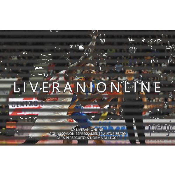 VARESE,BASKET,PALA2A,CAMPIONATO DI BASKET A1,OPENJOBMETIS VARESE VS BETALAND CAPO D\'ORLANDO,26-03-2017, NELLA FOTO:ARCHIE DOMINIQUE Â© IEMMI / AGENZIA ALDO LIVERANI SAS