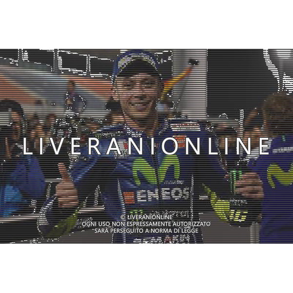 26.03.2017.Losail International Circuit. Doha, Qatar.Valentino Rossi (Movistar Yamaha). FOTO G.PIAZZOLLA-AG ALDO LIVERANI SAS