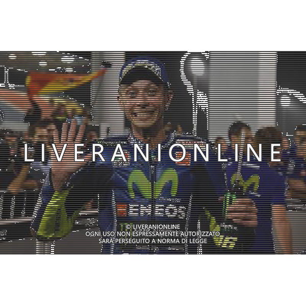26.03.2017.Losail International Circuit. Doha, Qatar.Valentino Rossi (Movistar Yamaha). FOTO G.PIAZZOLLA-AG ALDO LIVERANI SAS