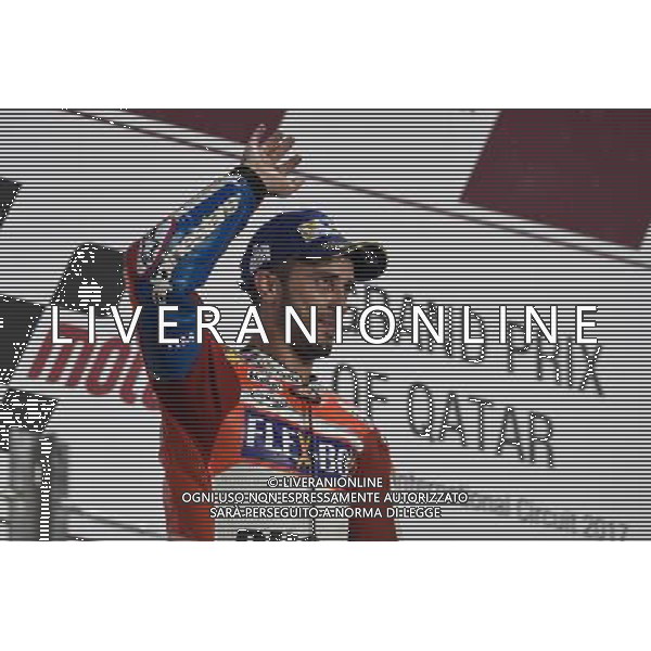 26.03.2017.Losail International Circuit. Doha, Qatar.Andrea Dovizioso (Ducati) FOTO G.PIAZZOLLA-AG ALDO LIVERANI SAS