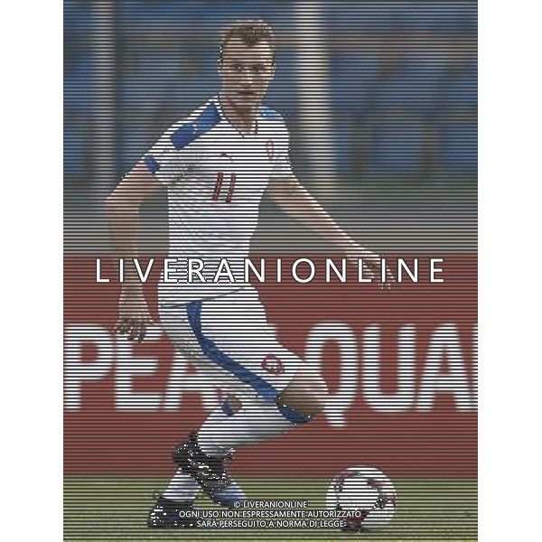 Krmencik Michael during European Qualifiers FIFA World Cup 2018 international soccer match group C between San Marino and Czech Republic at San Marino Olympic Stadium on March 25 2017 photo credit by Claudio Zamagni/Aldo Liverani Photo Agency