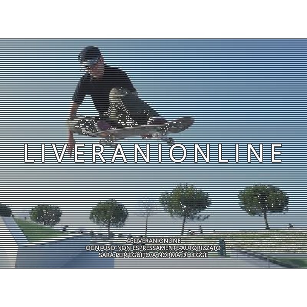 Skateboarding Nella Foto:Skateboarding Skateboard Skate Situazione Skatepark /Ph.Vitez-Ag. Aldo Liverani