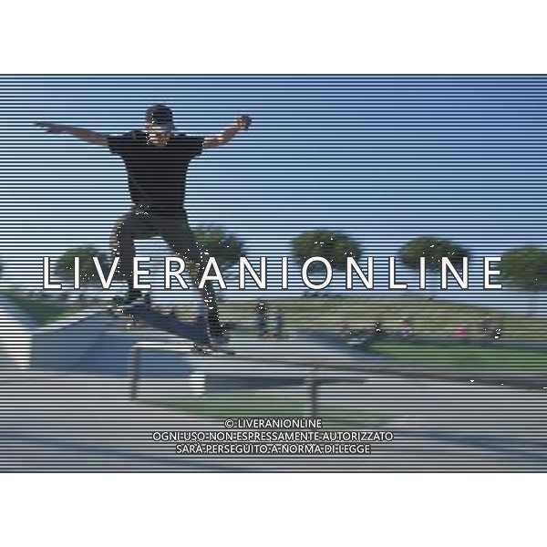 Skateboarding Nella Foto:Skateboarding Skateboard Skate Situazione Skatepark /Ph.Vitez-Ag. Aldo Liverani