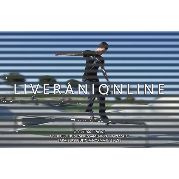 Skateboarding Nella Foto:Skateboarding Skateboard Skate Situazione Skatepark /Ph.Vitez-Ag. Aldo Liverani