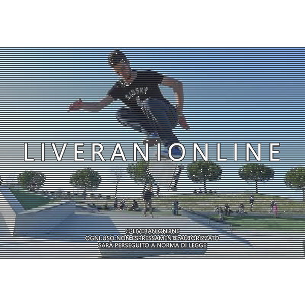 Skateboarding Nella Foto:Skateboarding Skateboard Skate Situazione Skatepark /Ph.Vitez-Ag. Aldo Liverani