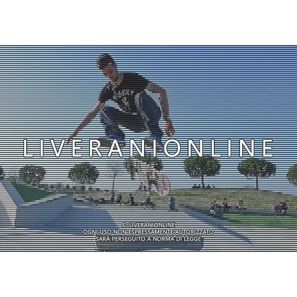 Skateboarding Nella Foto:Skateboarding Skateboard Skate Situazione Skatepark /Ph.Vitez-Ag. Aldo Liverani