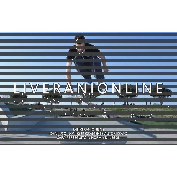 Skateboarding Nella Foto:Skateboarding Skateboard Skate Situazione Skatepark /Ph.Vitez-Ag. Aldo Liverani