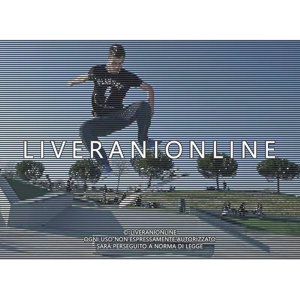 Skateboarding Nella Foto:Skateboarding Skateboard Skate Situazione Skatepark /Ph.Vitez-Ag. Aldo Liverani