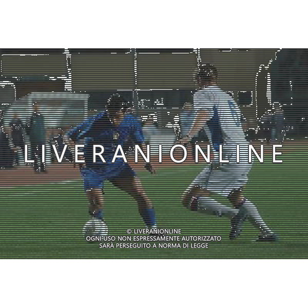 Italia - Islanda Amichevole 30/03/2005 nella foto mauro esposito e steinsson ph luzzani/agenzia aldo liverani