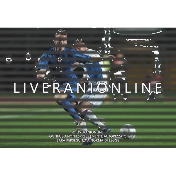 Italia - Islanda Amichevole 30/03/2005 nella foto daniele de rossi e steinsson ph luzzani/agenzia aldo liverani